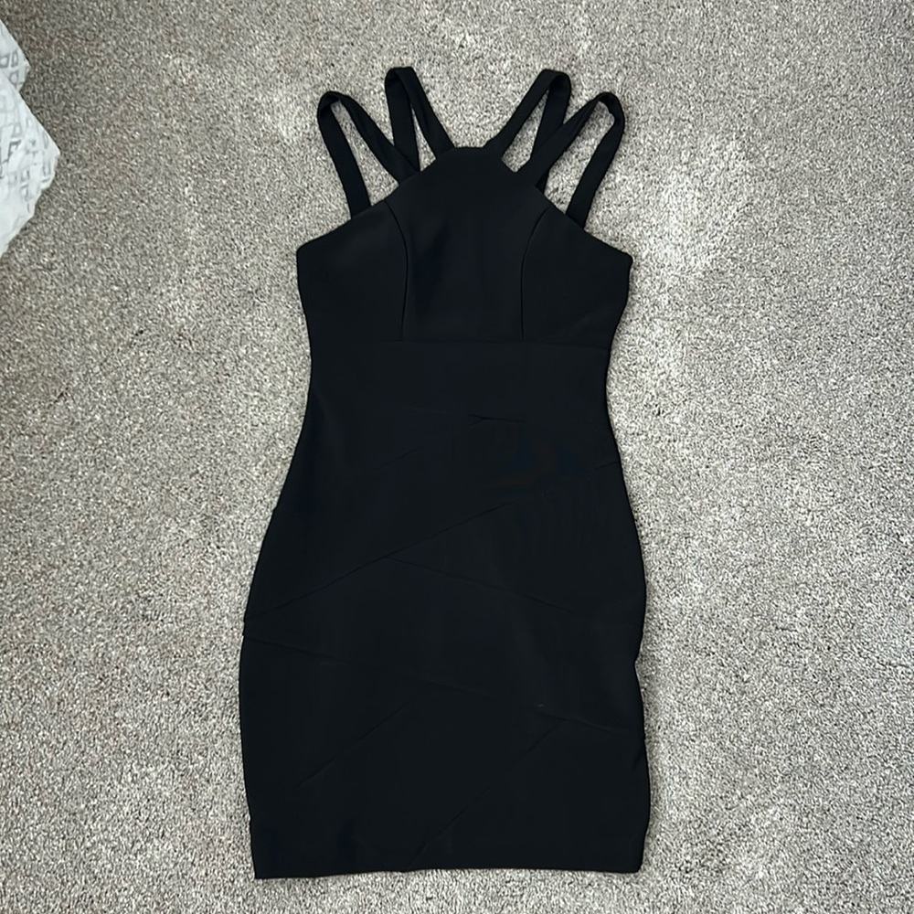 Black bodycon dress by Emerald Sundae size small